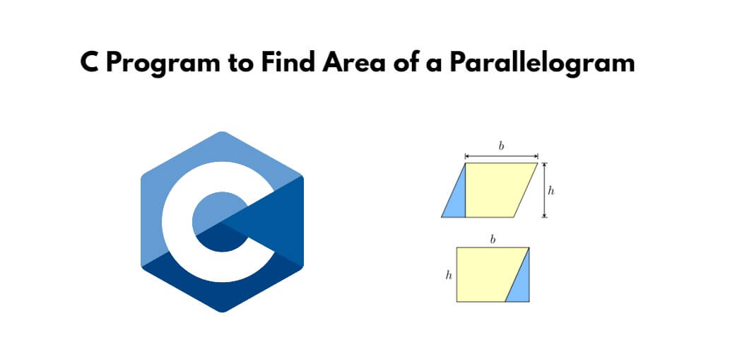 C Program To Find Area Of A Parallelogram Tuts Make