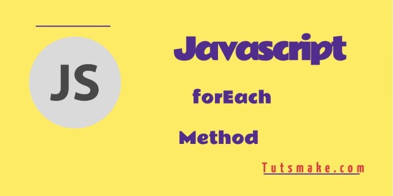 javaScript Loop Through Array of Objects - Tuts Make