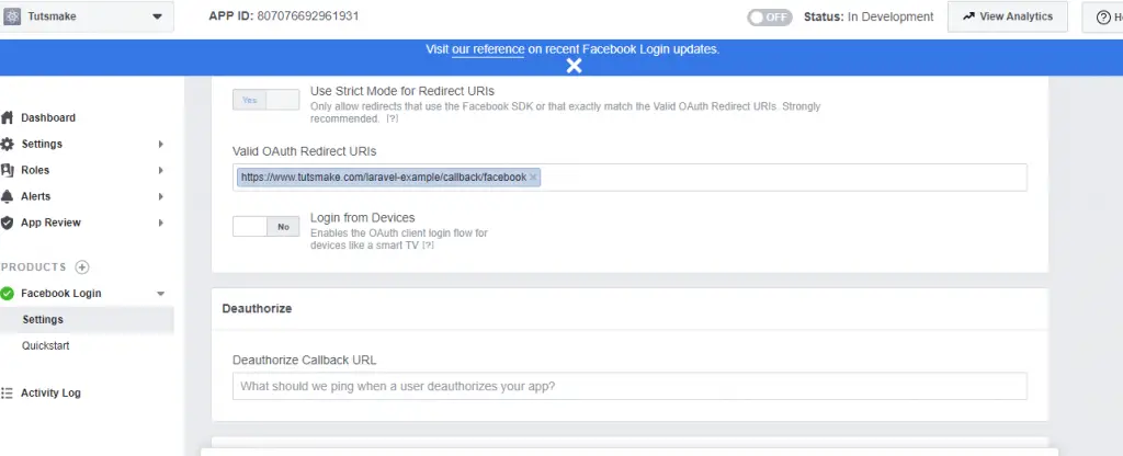 Laravel 5.8 Facebook Login with Socialite - Tuts Make