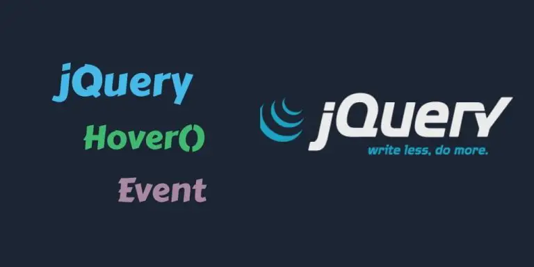 Jquery Hover Event Method Tuts Make 7711