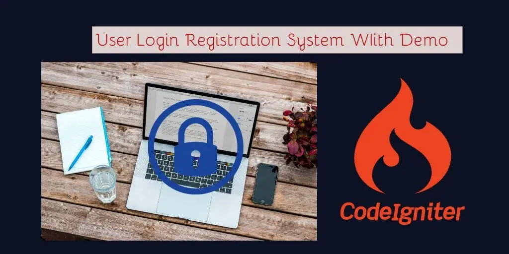 Login Registration Form in Codeigniter with Validation & Session