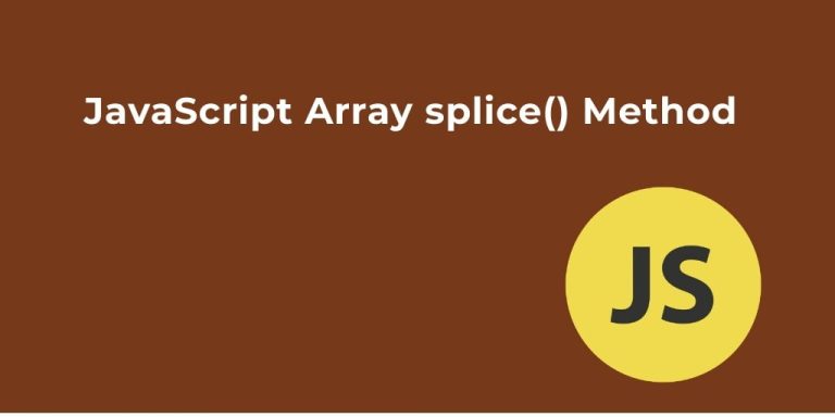 JavaScript Array Splice: Remove, Add, and Replace - Tuts Make