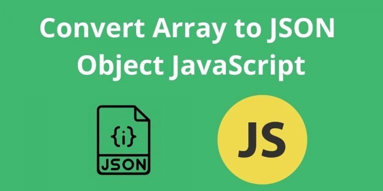 Convert Array To Json Object Javascript Tuts Make 0955
