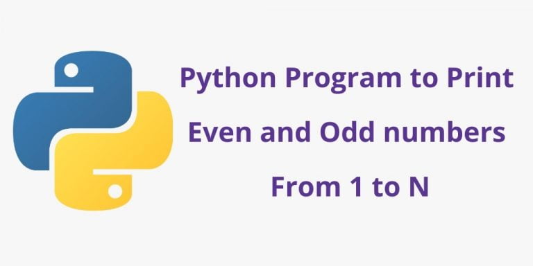 odd numbers in python