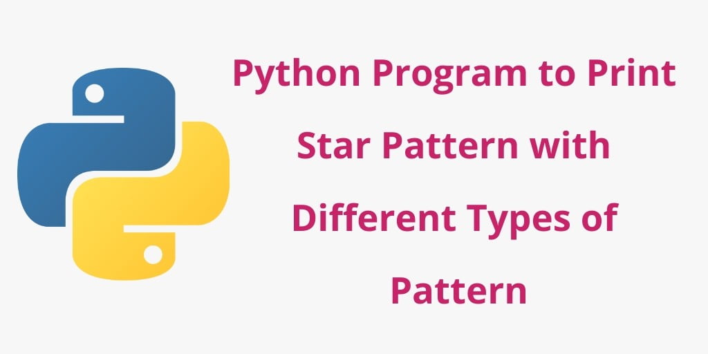 Python Program To Print Star Pattern Tuts Make