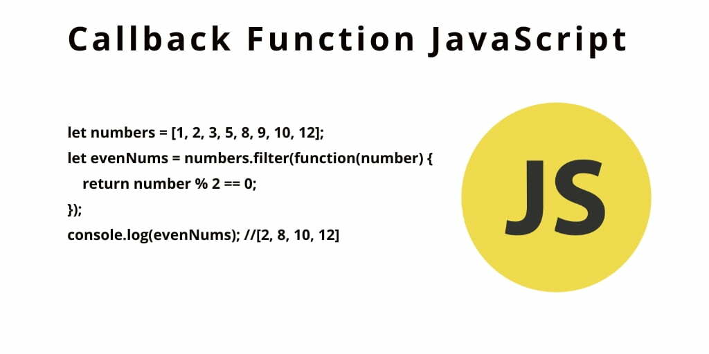 JavaScript Callback Function Example