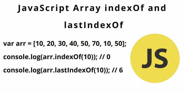 Javascript Find Index Of Element In Array