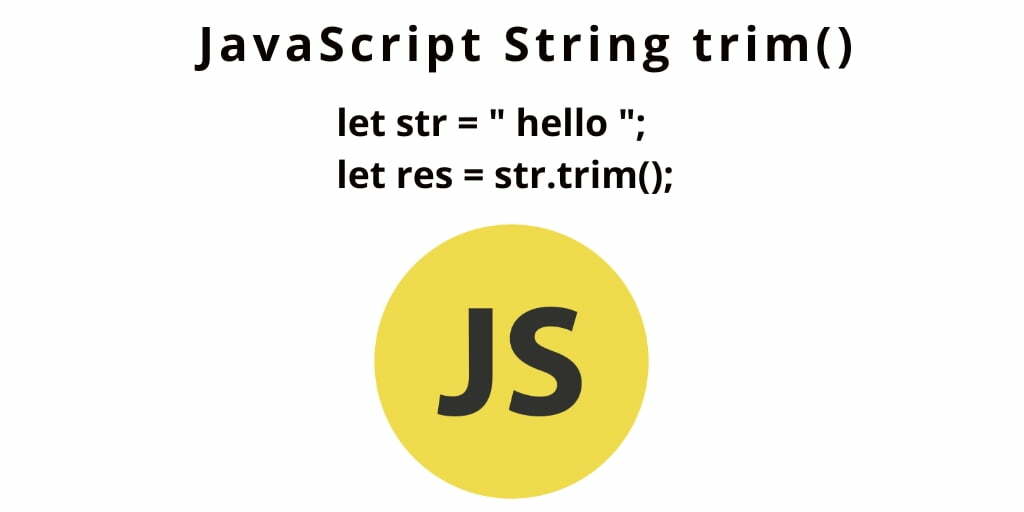  javaScript Remove Whitespace From Beginning And End Of String Tuts Make