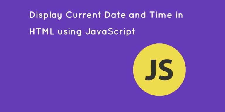 display-current-date-and-time-in-html-using-javascript-tuts-make