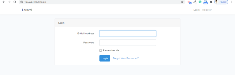 Laravel 8 Bootstrap Auth Scaffolding Example - Tuts Make