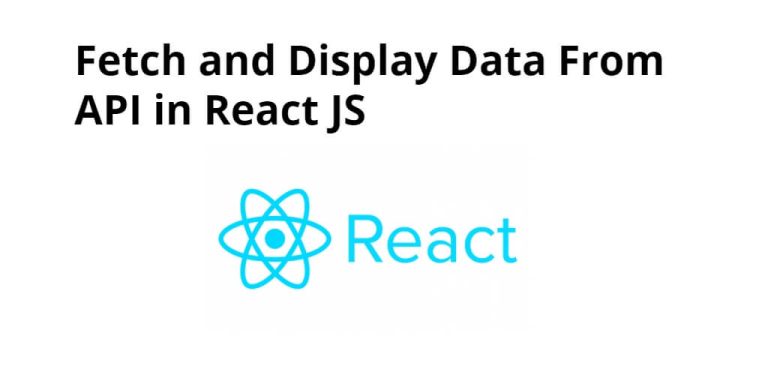 Fetch And Display Data From API In React JS - Tuts Make