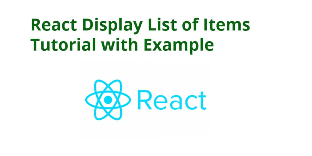 How To Display List In React JS App Tuts Make