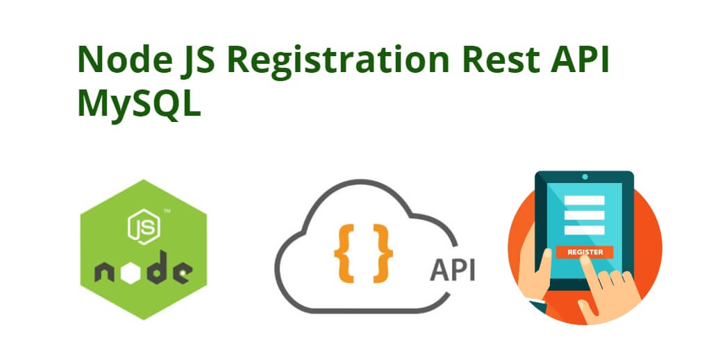 Node JS Express Registration Rest API With MySQL Tuts Make