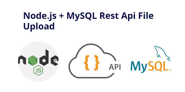 Node Js Rest Api Tutorial Mysql