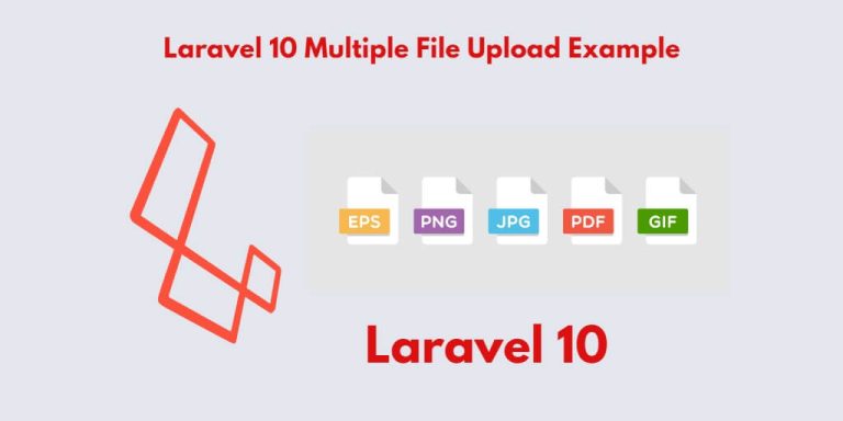 Laravel Multiple File Upload With Validation Example Tuts Make