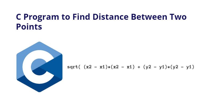 c-program-to-find-distance-between-two-points-tuts-make