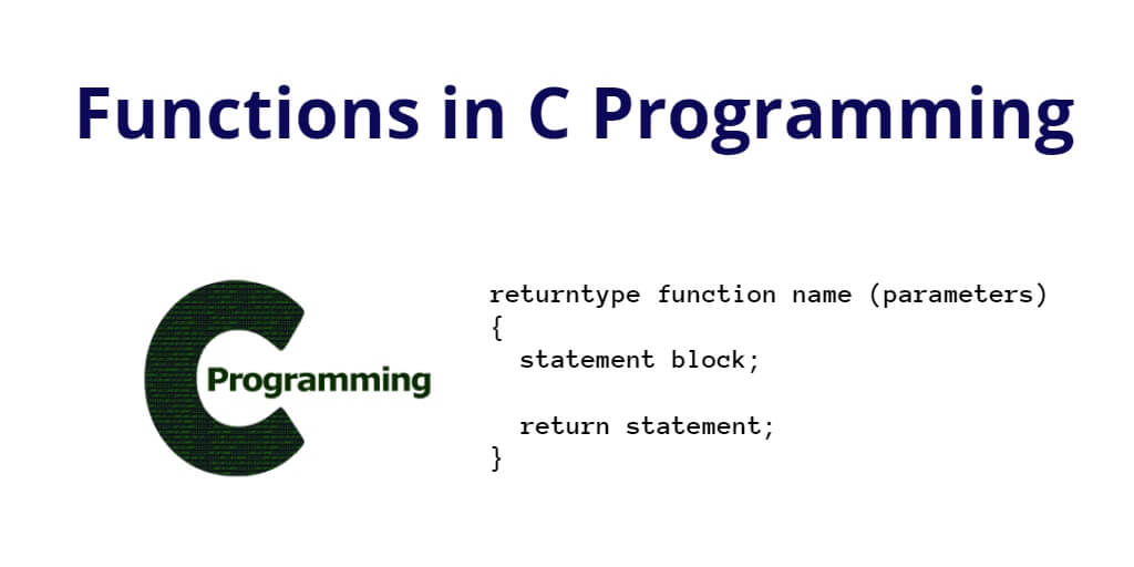 function in c programming