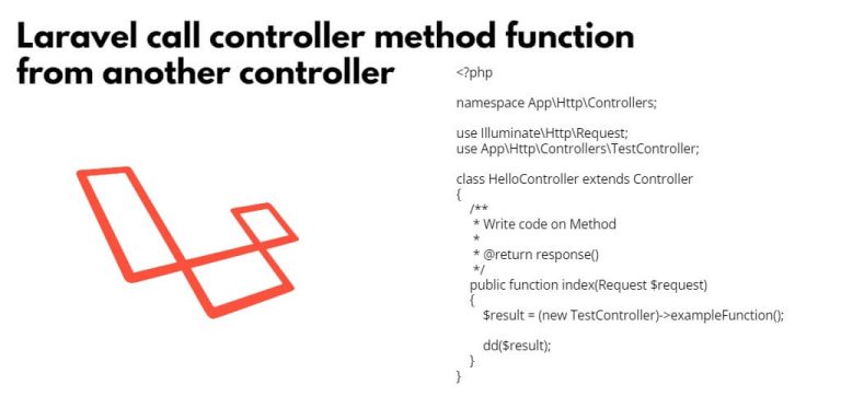 laravel call post method from another controller