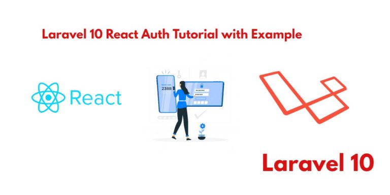 Laravel 10 React Auth Scaffolding Example Tutorial - Tuts Make