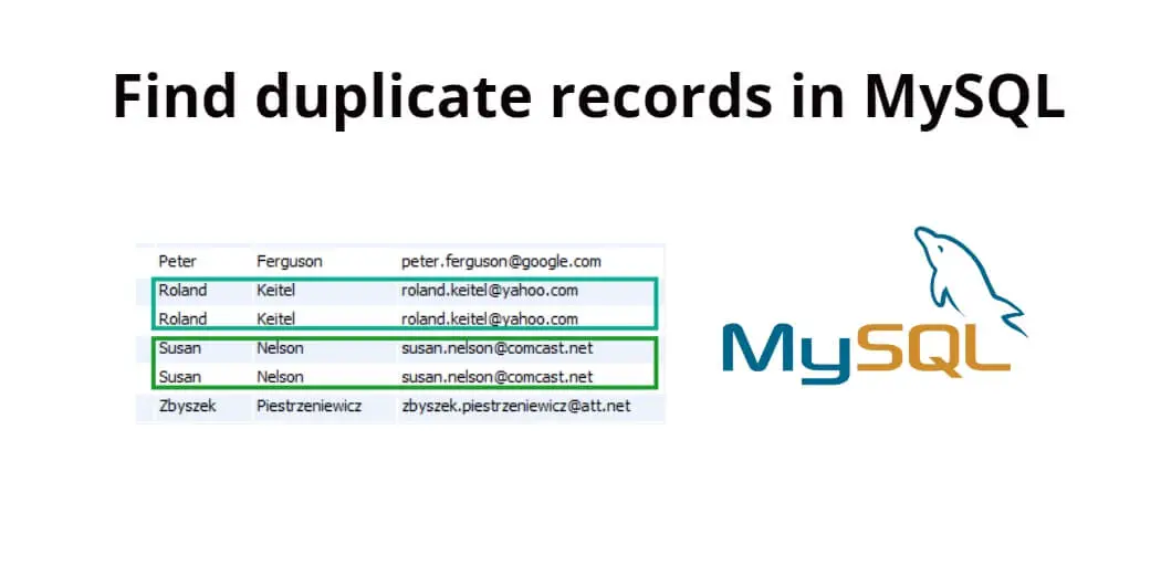 Find Duplicate Values In Mysql