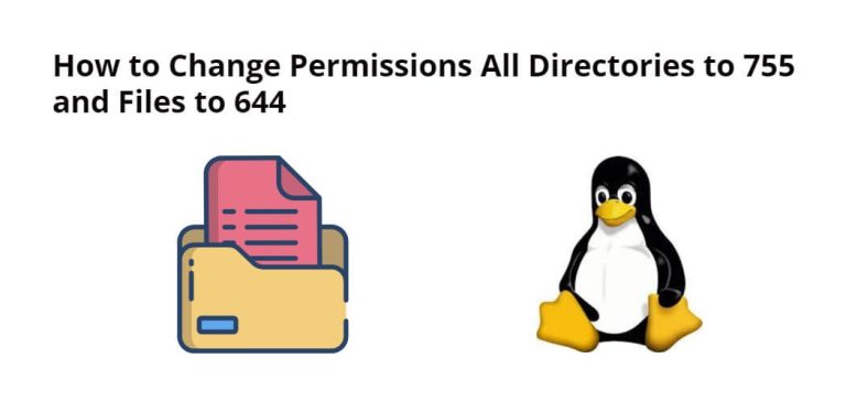 how-to-change-permissions-all-directories-to-755-and-files-to-644-linux