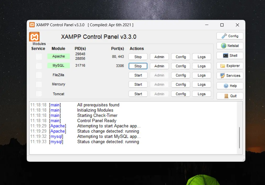 How to Change MySQL Port in Xampp