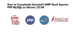 how to uninstall php and apache in ubuntu