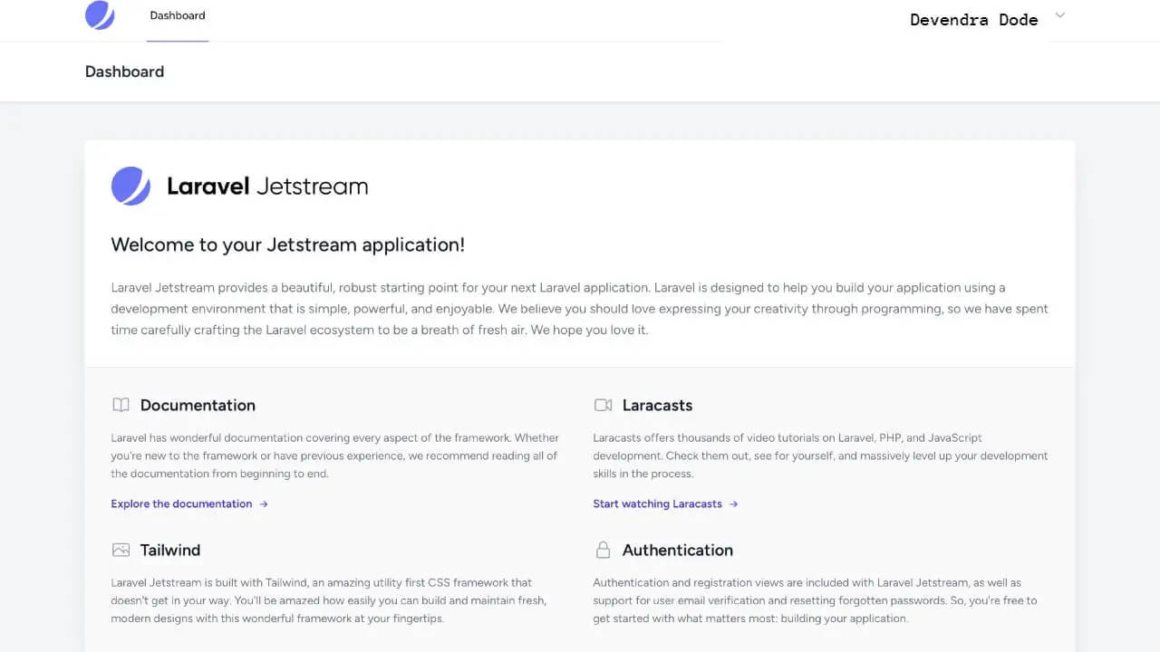 Laravel 11 Jetstream Auth Scaffolding Tutorial